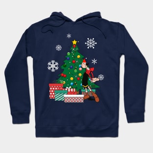 Olive Oyl Around The Christmas Tree Popeye Hoodie